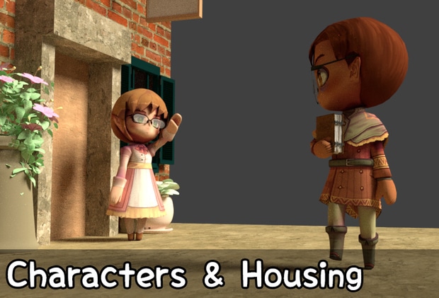 Characters and Housing