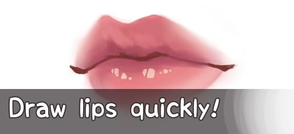 [Tutorial] Drawing lips quickly